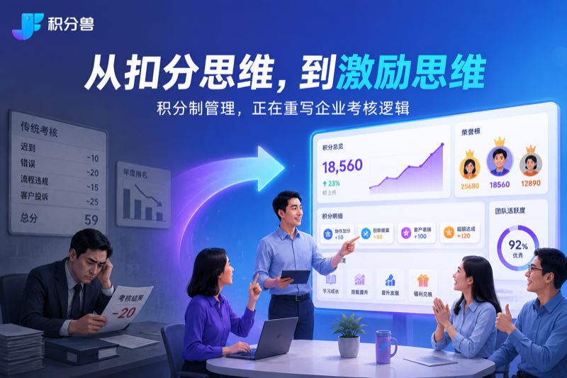 积分制管理真的比KPI更符合人性吗？