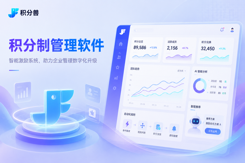积分制管理SaaS平台适合哪些企业使用？
