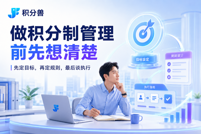 积分制管理软件上线前，企业必须想清楚这几个问题