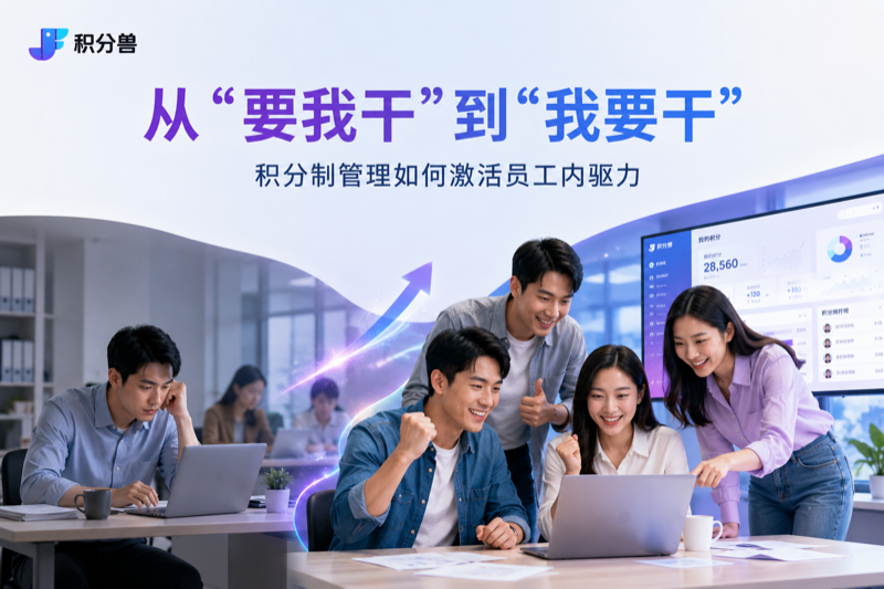 从被动执行到主动参与，积分制管理为什么能改变团队状态