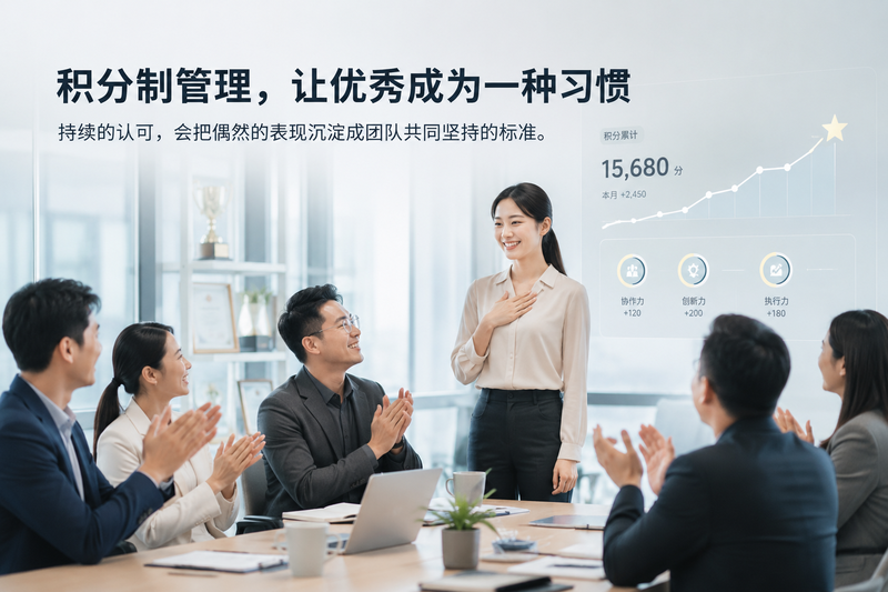 从一次奖励到长期激励，积分制管理为什么强调持续累积