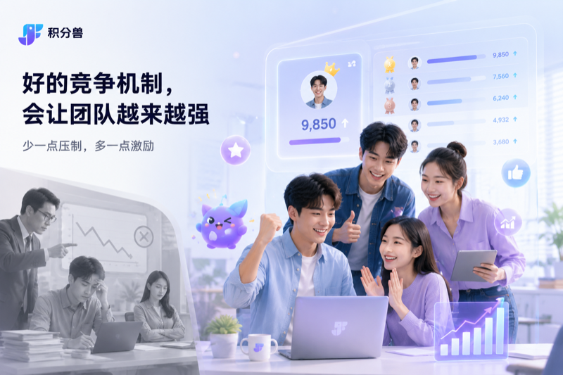 积分制管理实施后员工不积极参与怎么办？先检查这几个问题